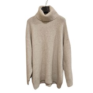 Zara Knit Turtleneck Sweater Women’s S Gray